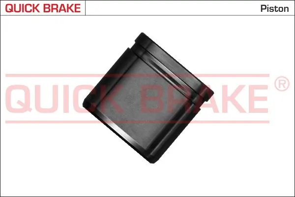 Piston, brake caliper